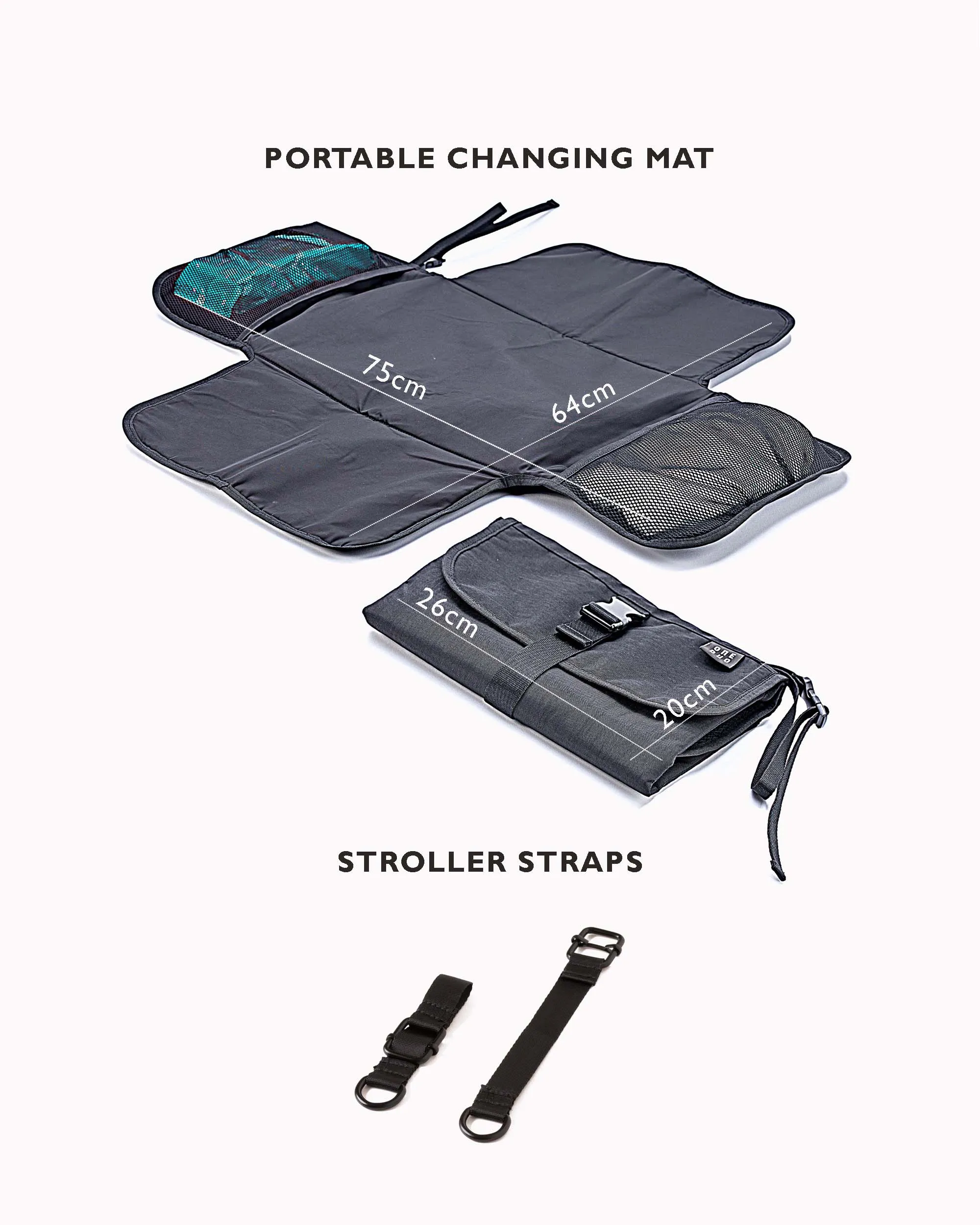 Classic Diaper Bag | Green Apple Nylon