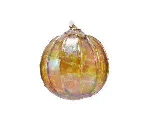 Classic Gold Luster Glass Ornament