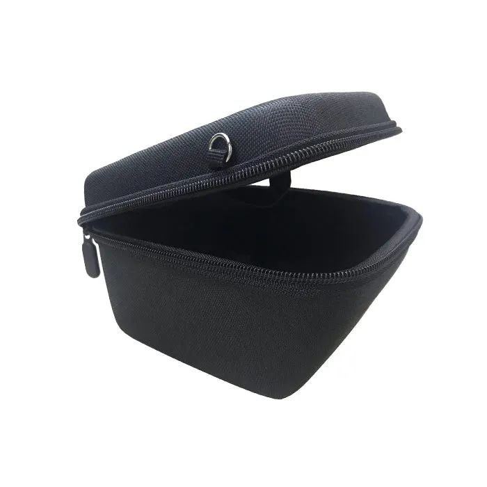 [CLEARANCE] Pikxi Portable Hard Case Camera Storage Bag with Strap, Double Zipper for Now Plus Instant Mini Camera (Black)