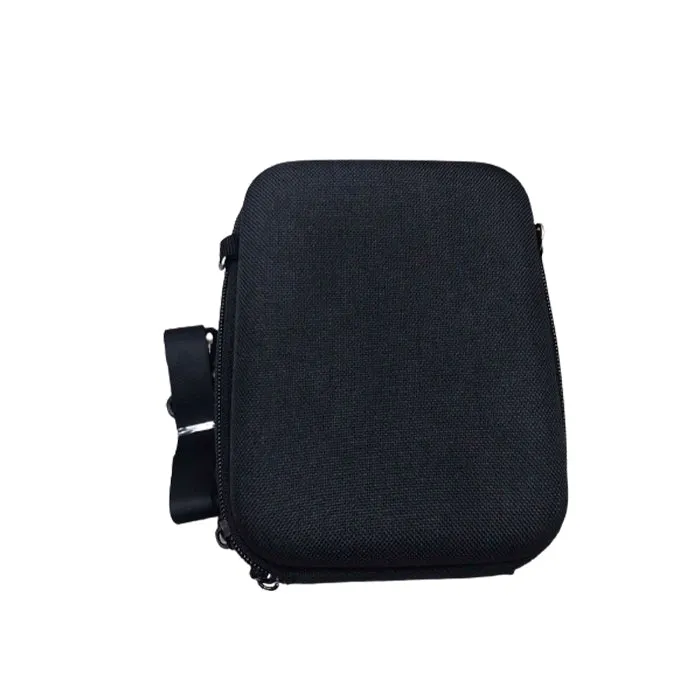 [CLEARANCE] Pikxi Portable Hard Case Camera Storage Bag with Strap, Double Zipper for Now Plus Instant Mini Camera (Black)