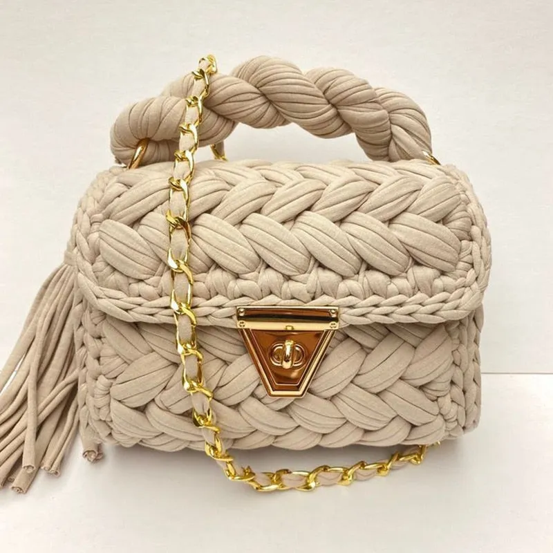 Color Multi  Craft  Beach Hand Bag