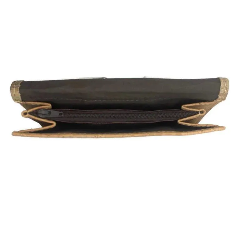Cork Purse and Vegan Card Wallet for Women in Floral