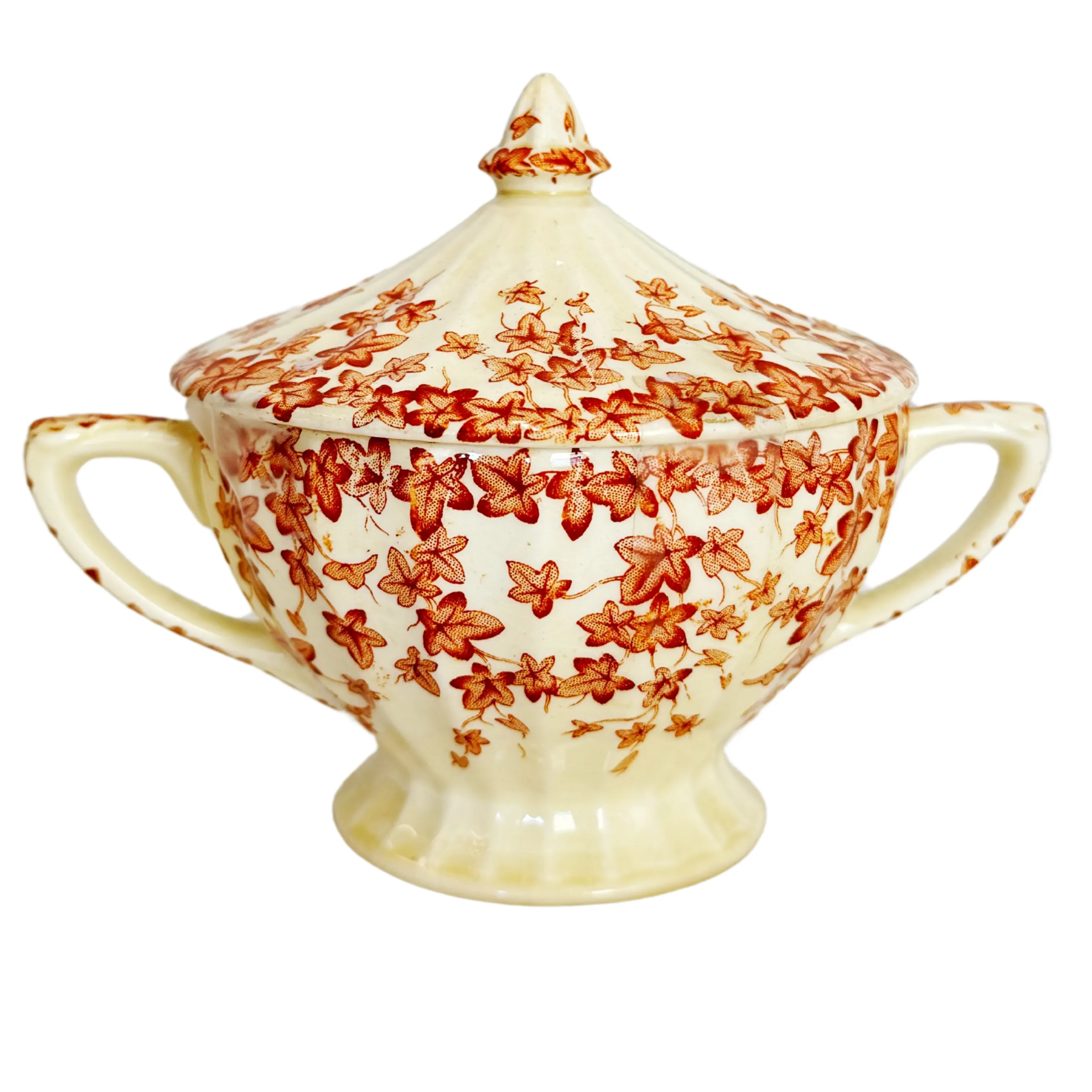 Crown Ducal Covered Sugar Dish
