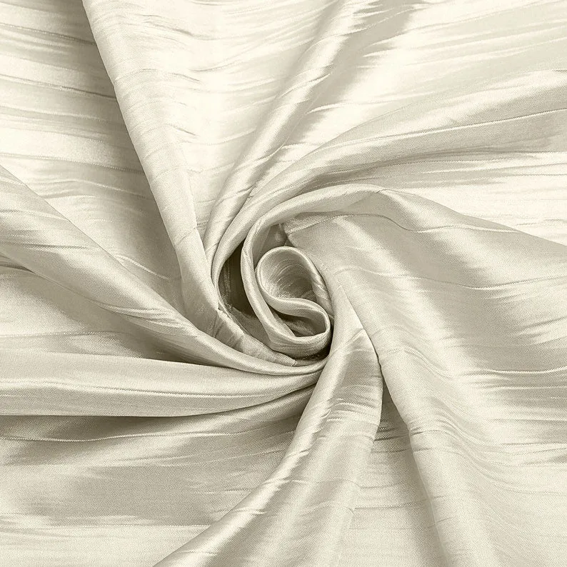 CRUSHED TAFFETA (by the yard)