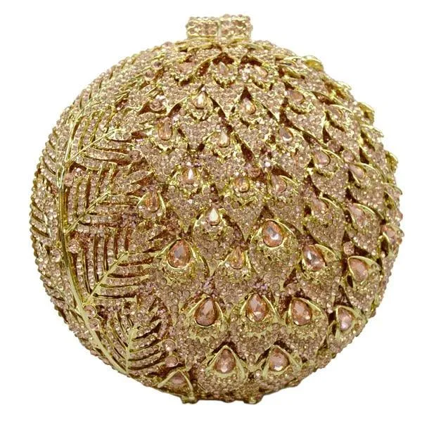 Crystal Ball Evening Clutch Bag