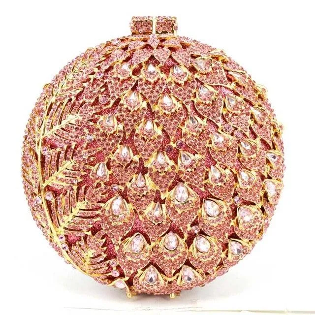 Crystal Ball Evening Clutch Bag