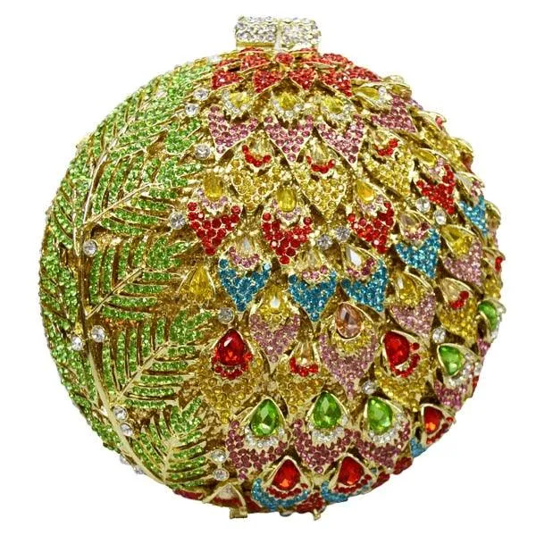 Crystal Ball Evening Clutch Bag