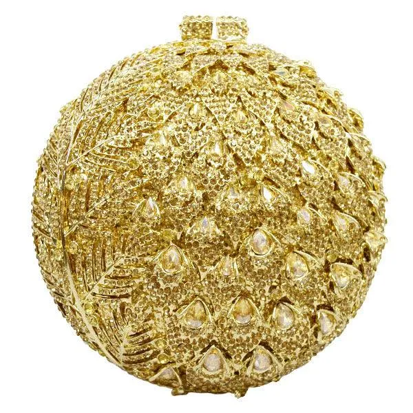 Crystal Ball Evening Clutch Bag