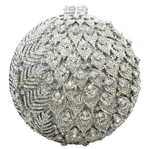 Crystal Ball Evening Clutch Bag