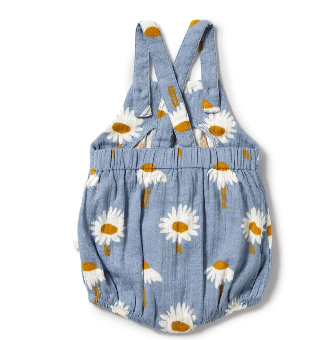 Daisy Floral Organic Crinkle Bodysuit