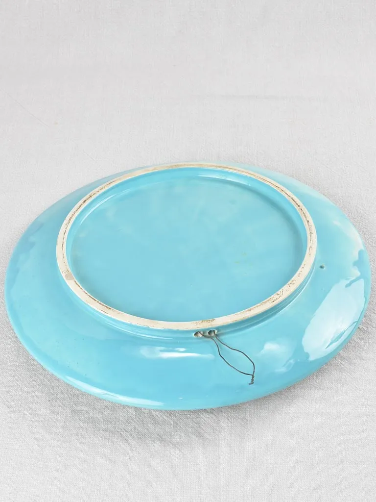Decorative plate with lemons & blossom 15¼"
