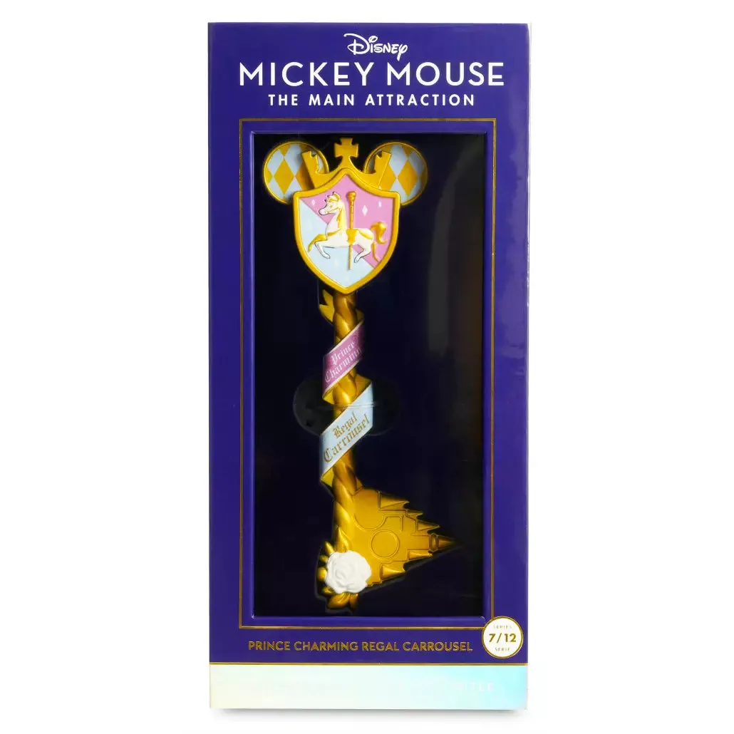 Disney Parks Mini Backpack Ears Key Set Prince Charming Carousel Loungefly