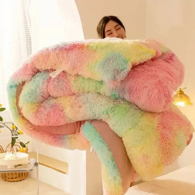 Double Thick Soft Blankets - Made of Luxurious Sheep Wool