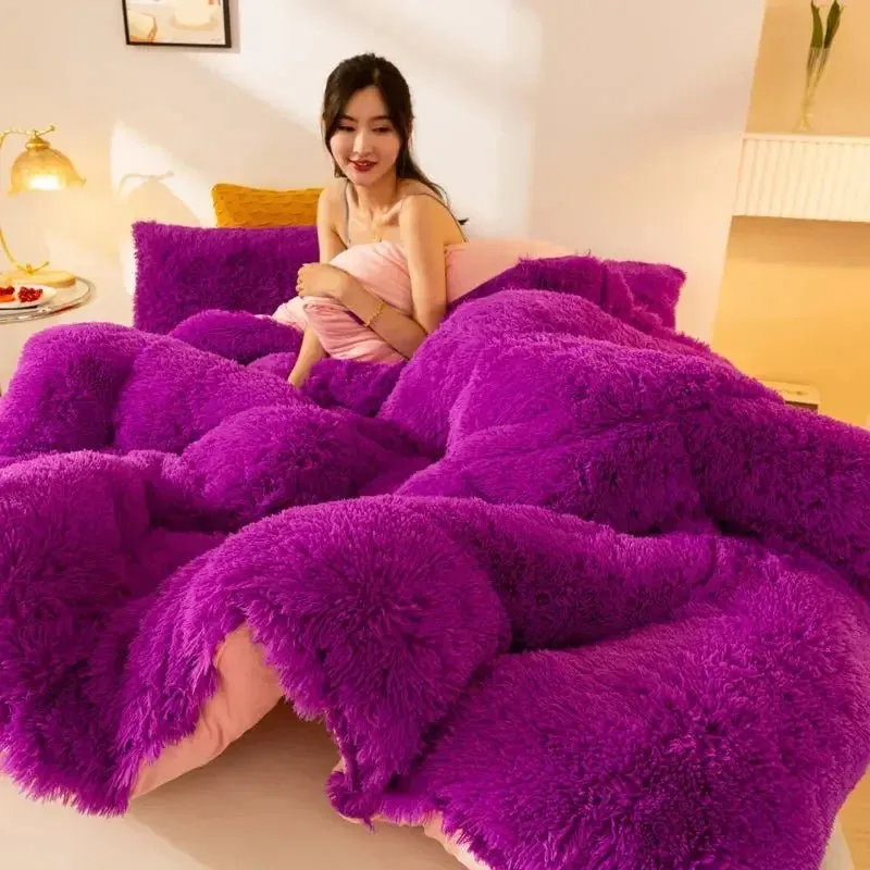 Double Thick Soft Blankets - Made of Luxurious Sheep Wool