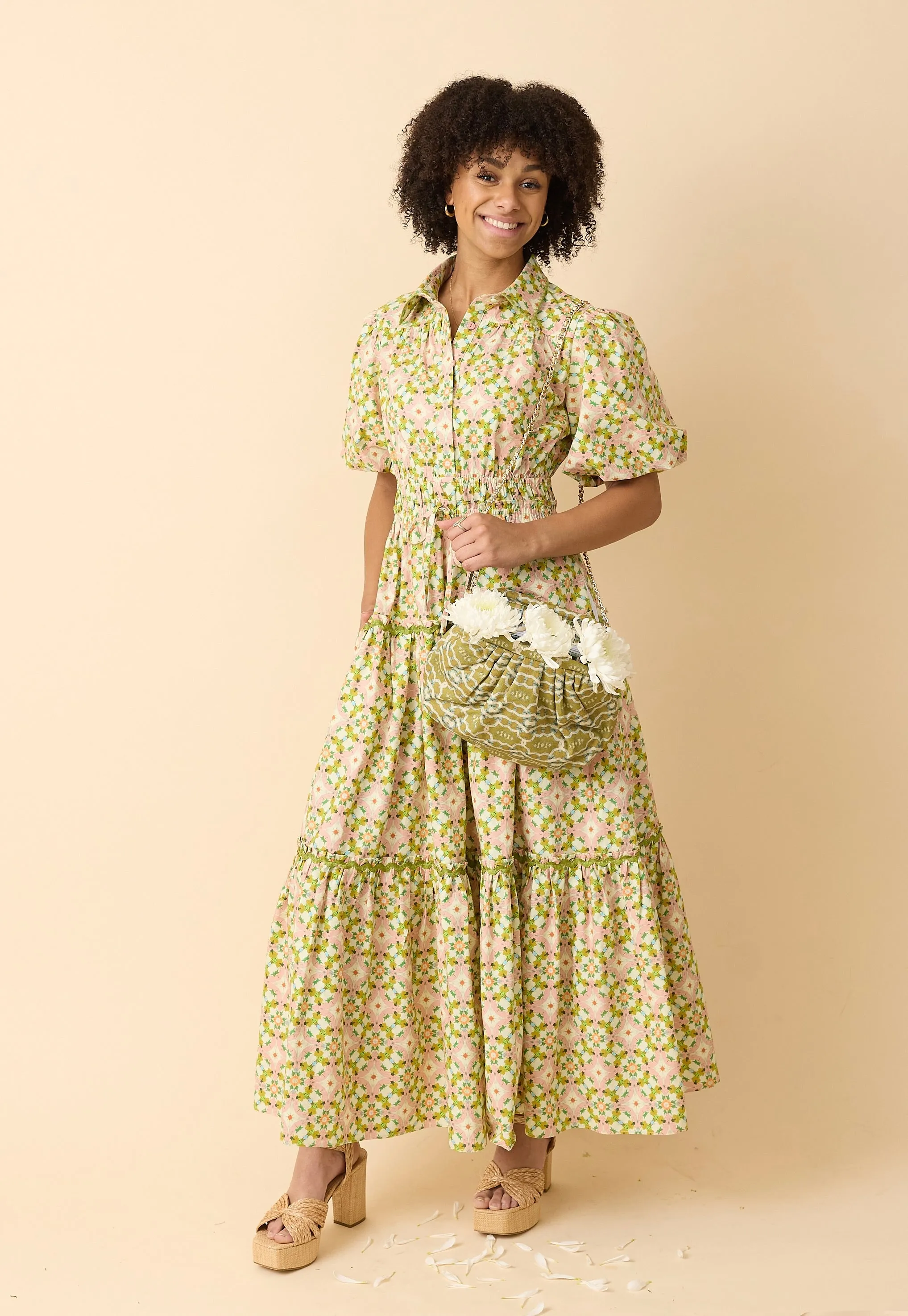 Dumpling Clutch - Cobblestone Meadows Green