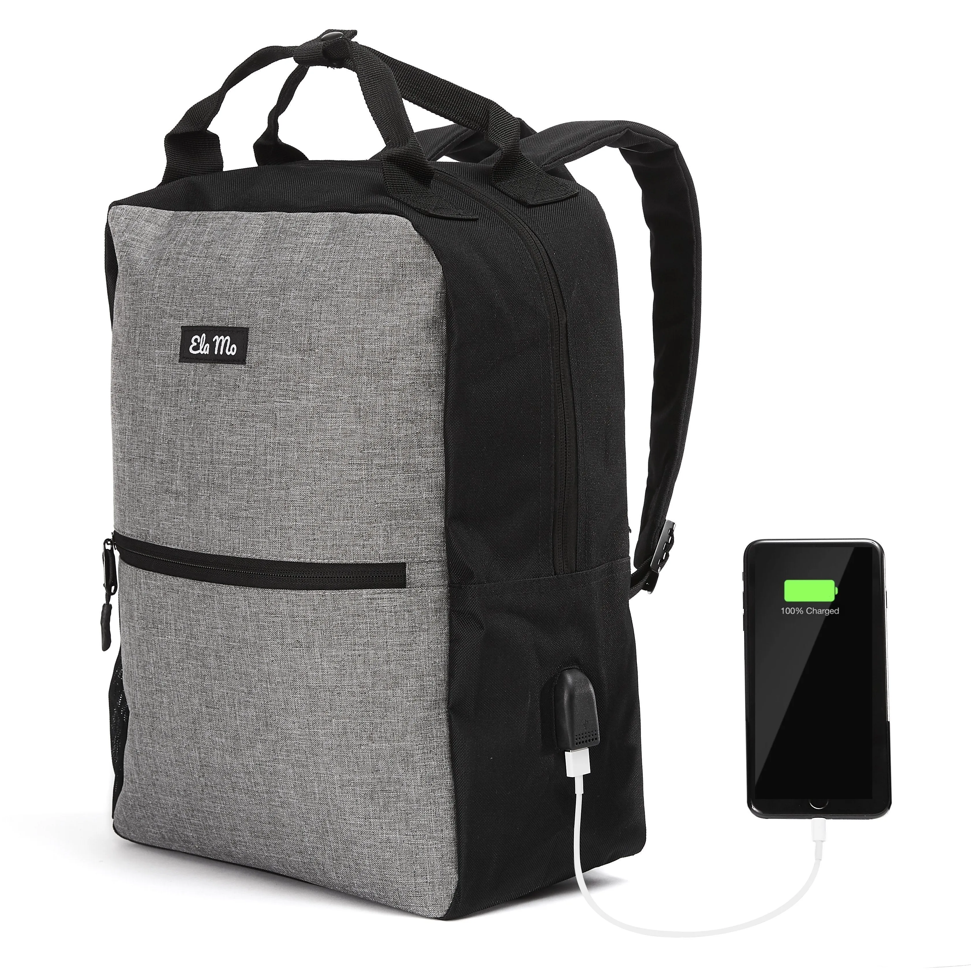 Ela Mo™ City Rucksack | Grey