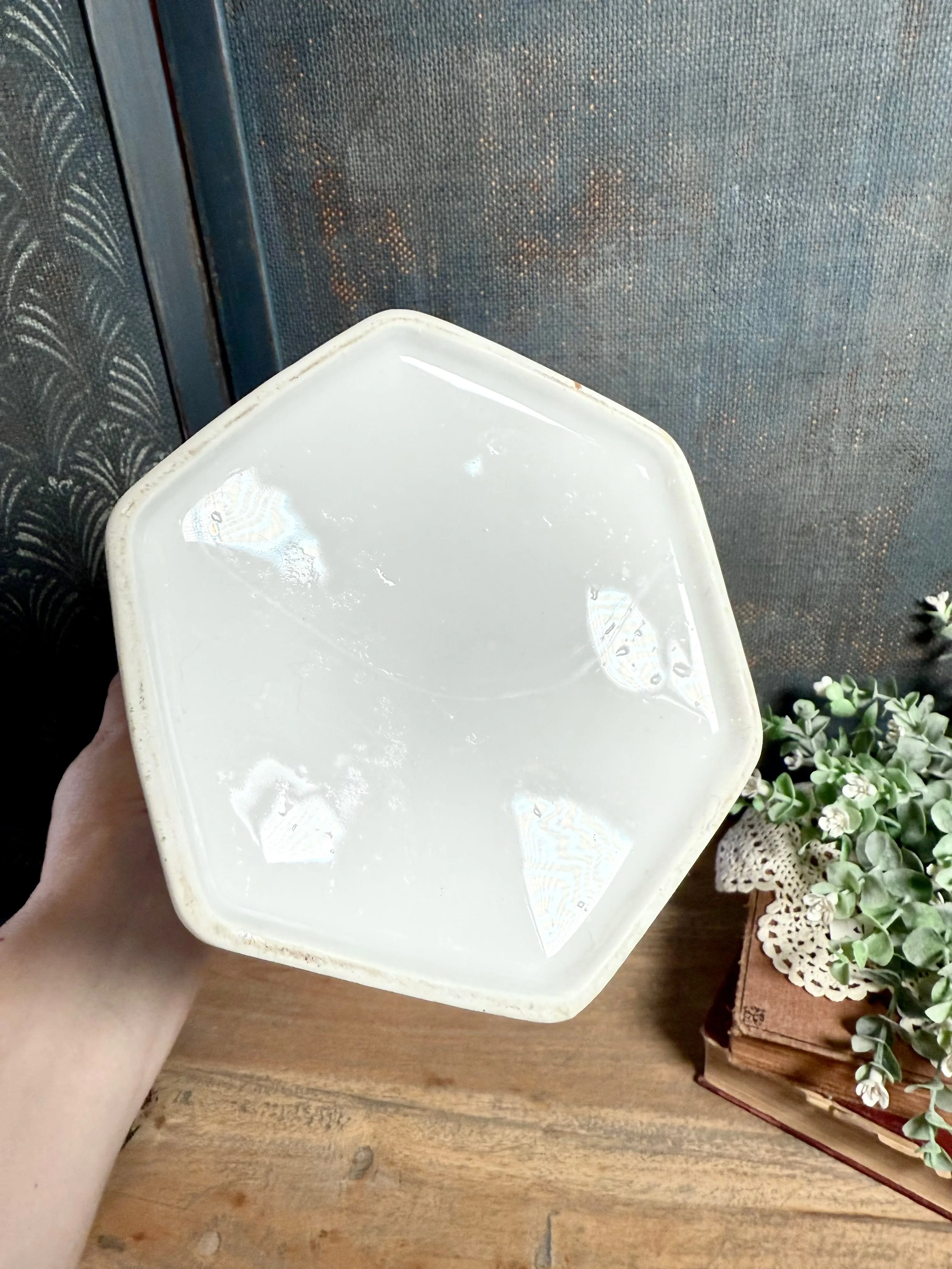 Elegant Ironstone Pitcher