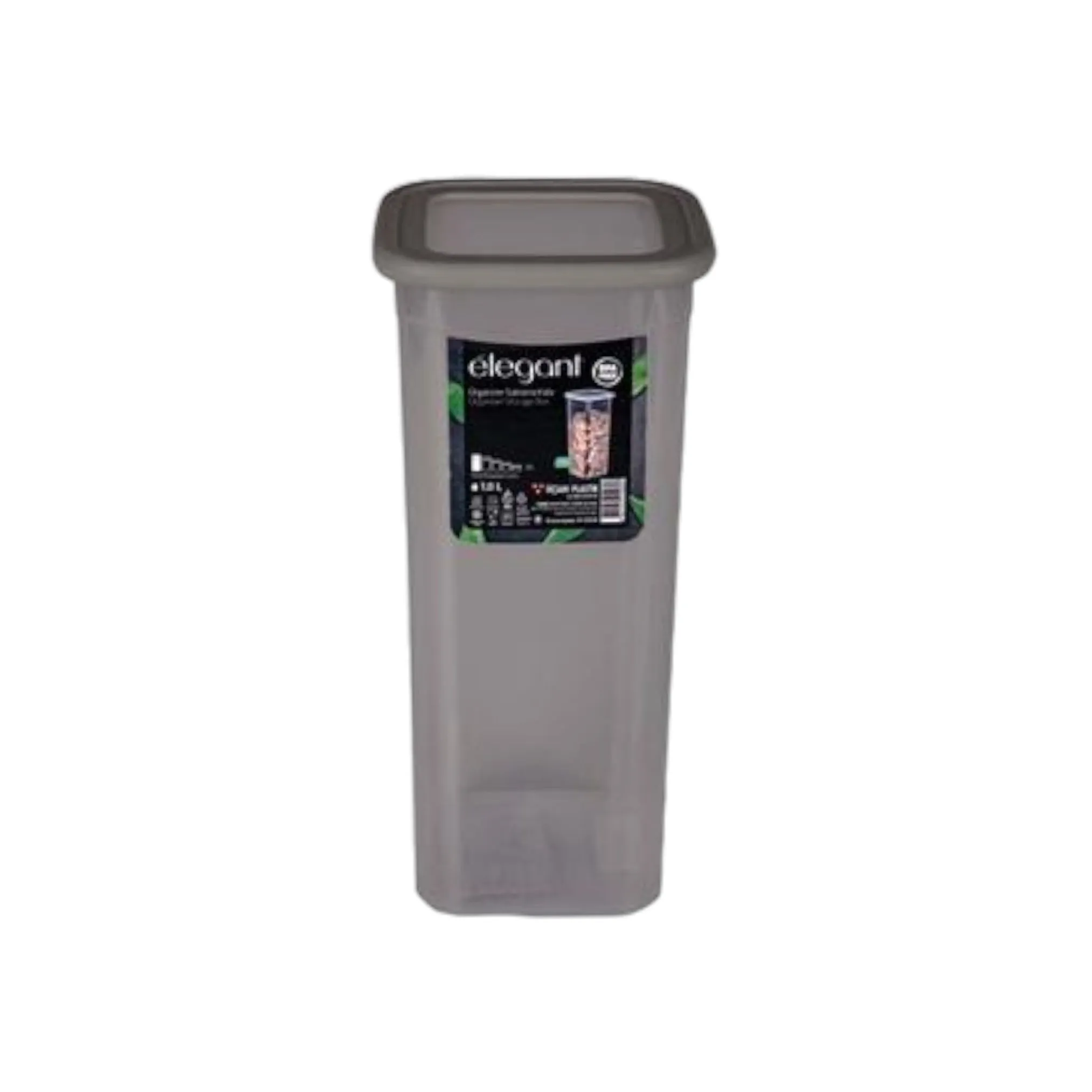 Elegant Pantry Storage Cannister Elegant 1.8L 11x11x24cm