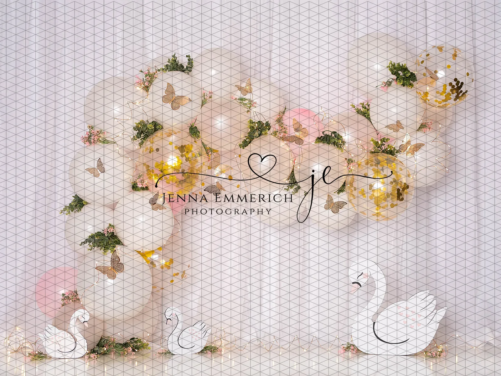 Elegant Swans