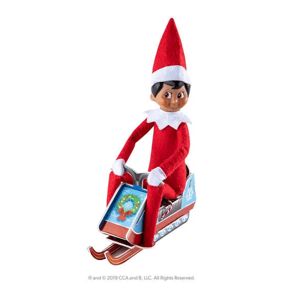 ELF ON THE SHELF ORNA-MOMENTS SNOWFLAKE SNOWMOBILE