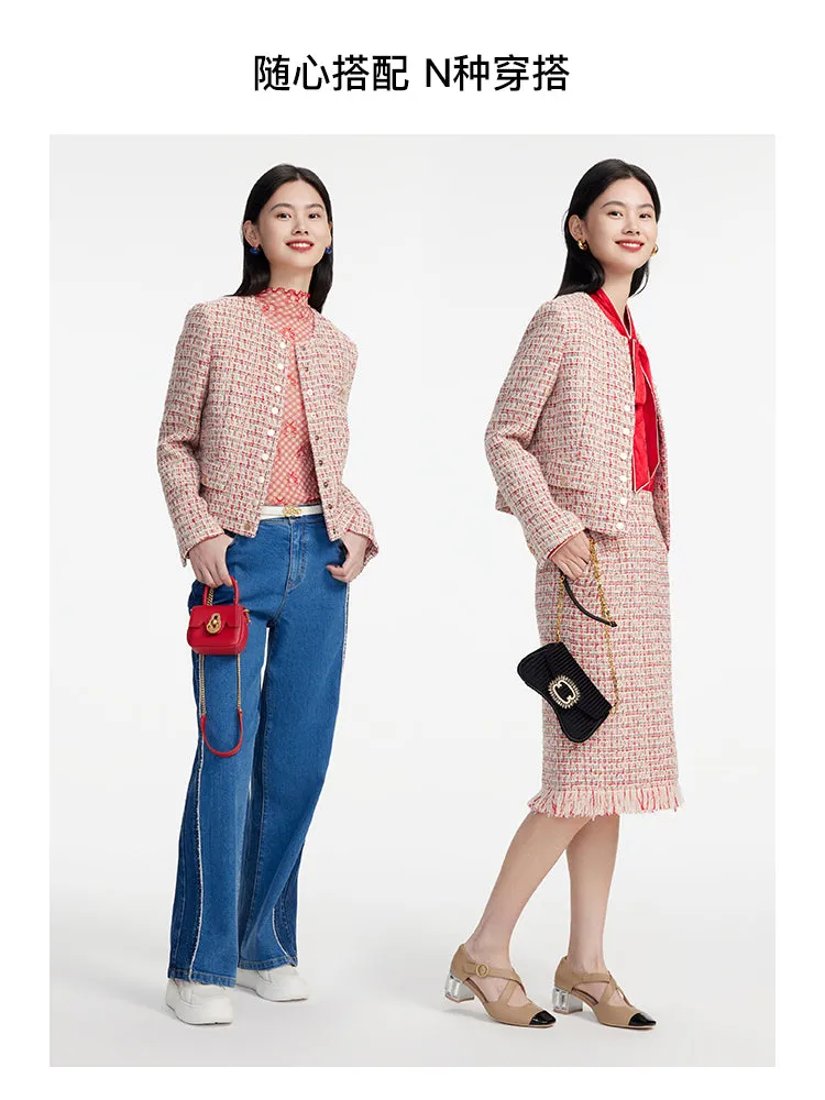 EP YAYING Cropped Blazer