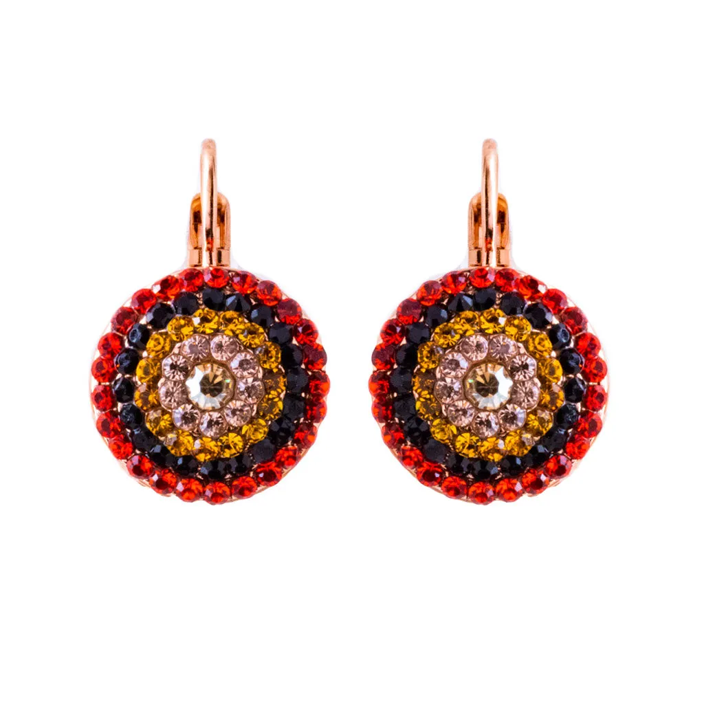 Extra Luxurious Pavé Leverback Earrings in "Magic" *Custom*