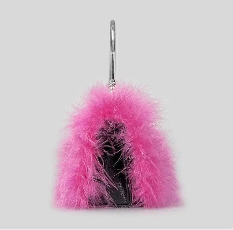 Feather Evening Clutch
