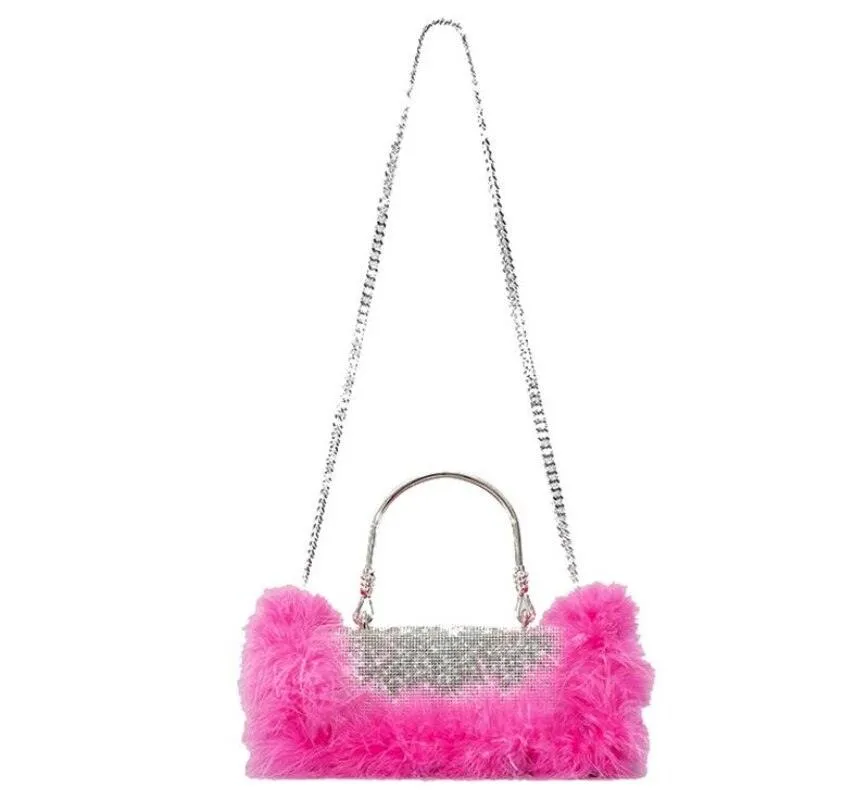Feather Evening Clutch