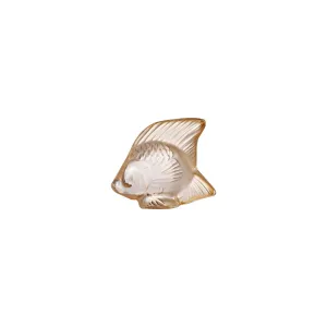 Fish Figure Gold Luster (Lalique)