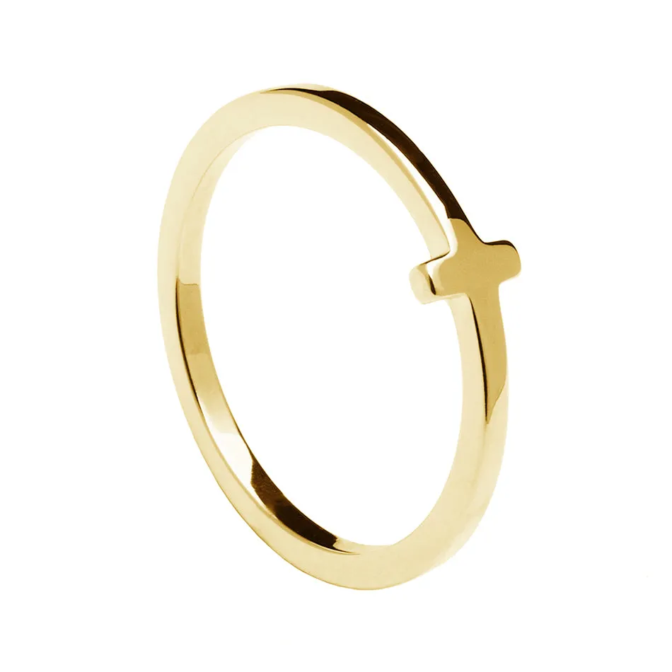 FJ0218 925 Sterling Silver Mini Stick Ring