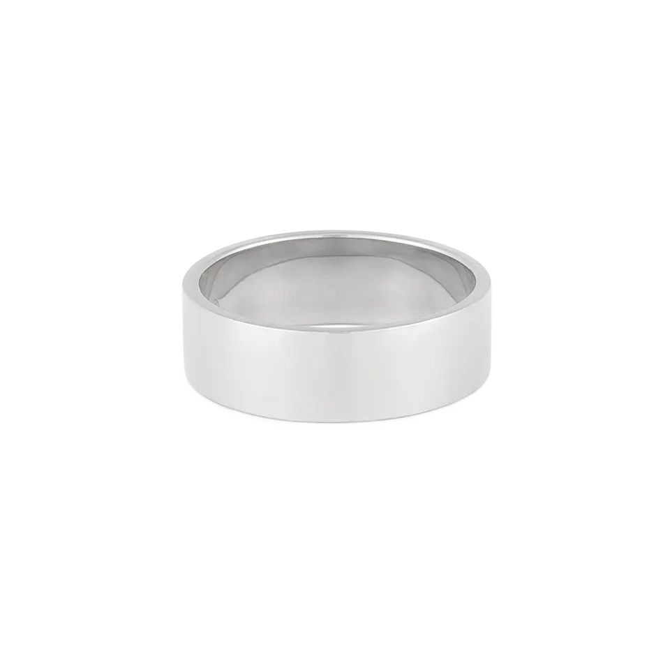 FJ0237 925 Sterling Silver Boyfriend Stacker Ring