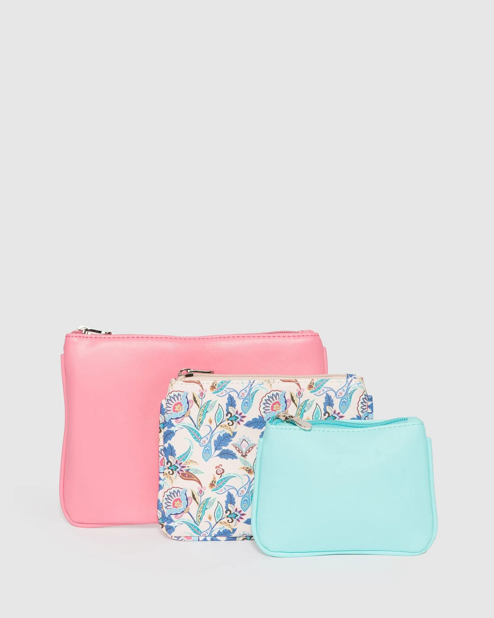 Floral Print Purse Gift Set