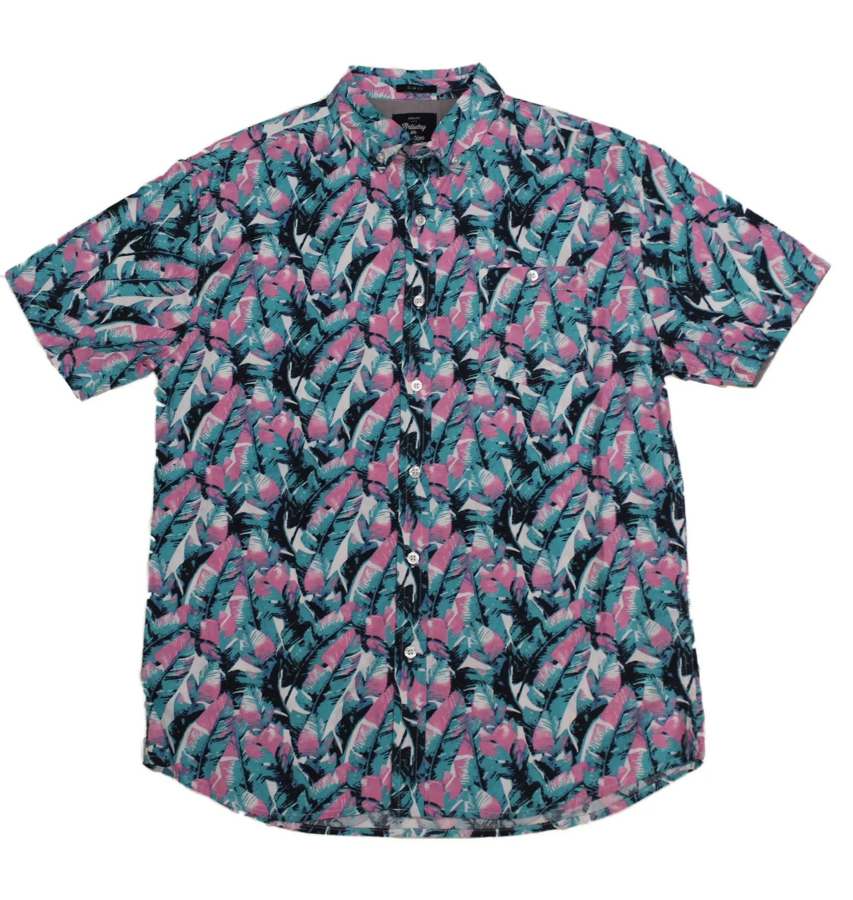 Fluorescent SS Button-down