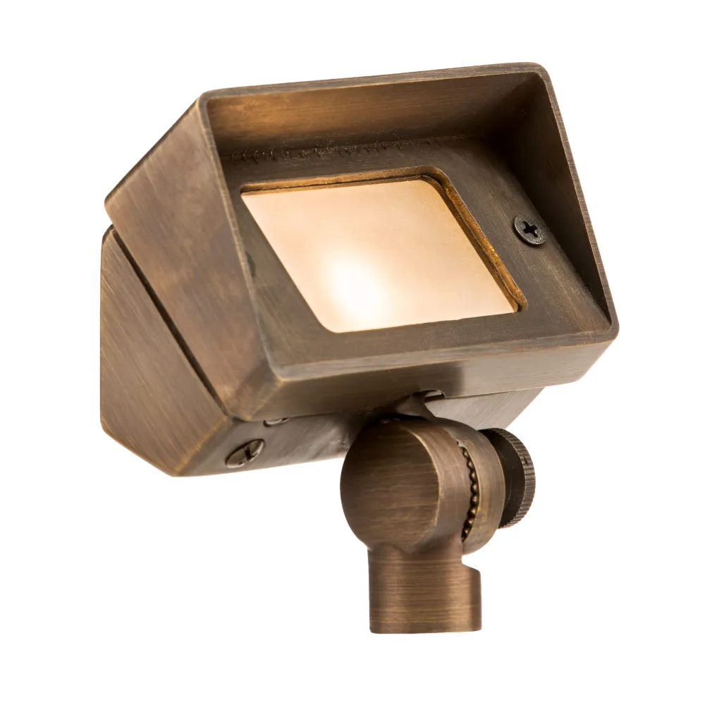 FX - CWWLLED35WFLAB - C-WW Coastal Wall Wash Brass Housing Antique Bronze Finish 183 Lumens MR16 2700K LED