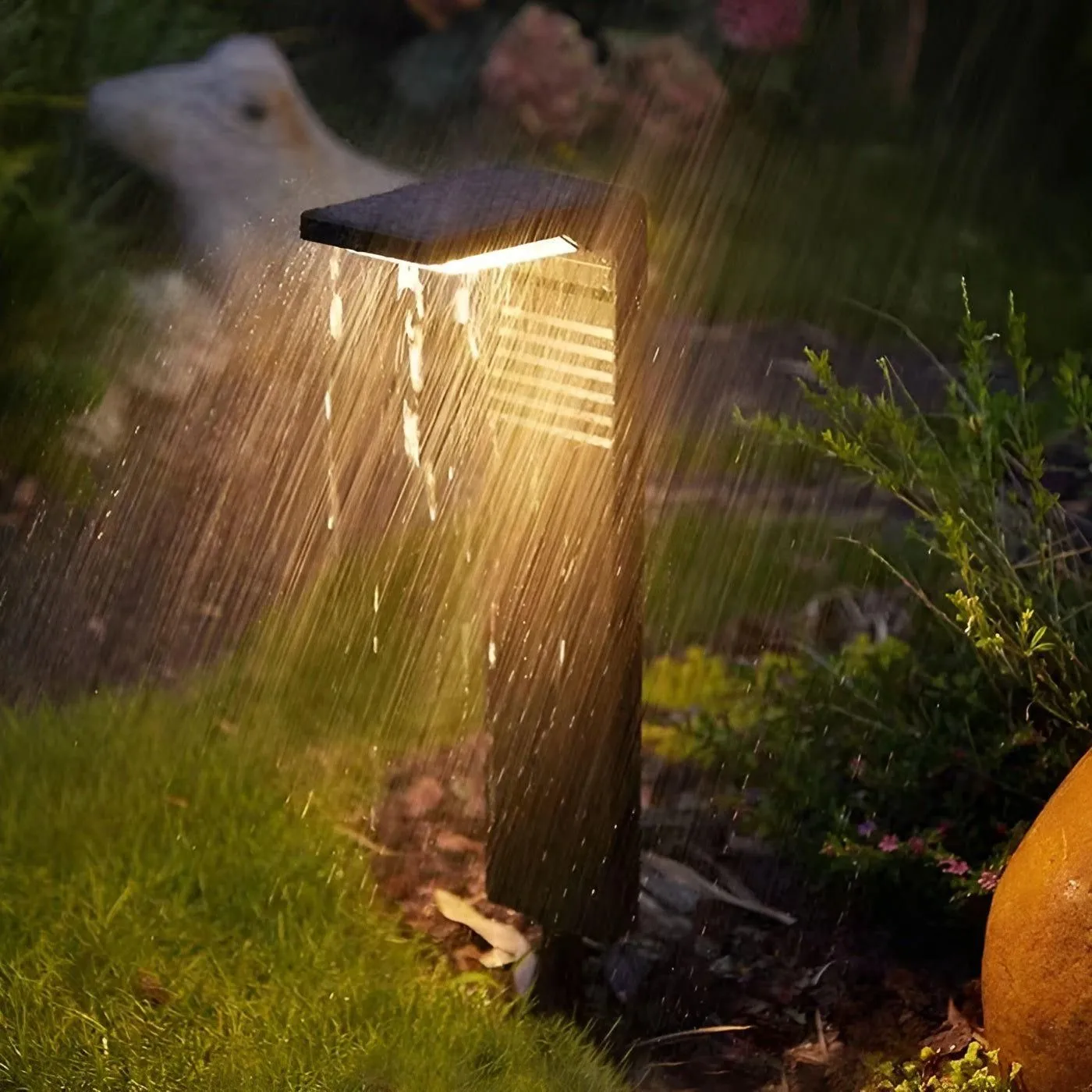 GardenGlow Light - Wasserdichte LED-Solar Garten-Pendelleuchte