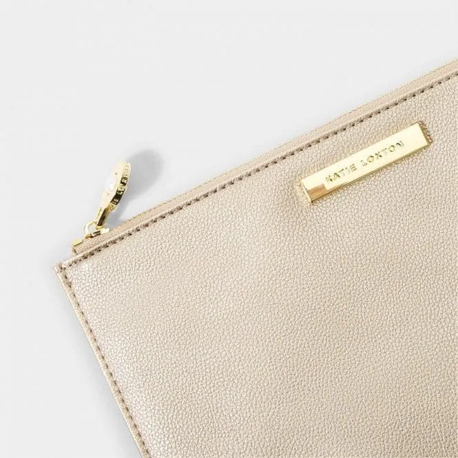 Gold Bridal Semi Precious Stone Pouch KLB2180