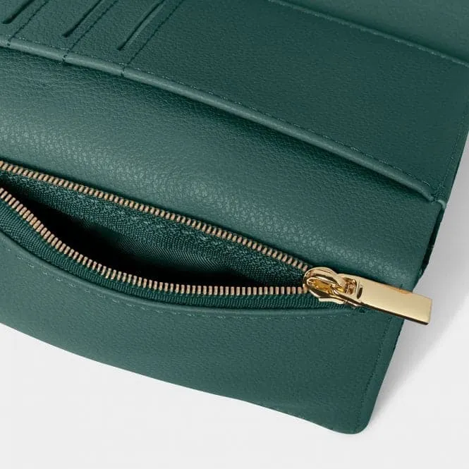 Green Signature Purse & Card Holder KLB2916