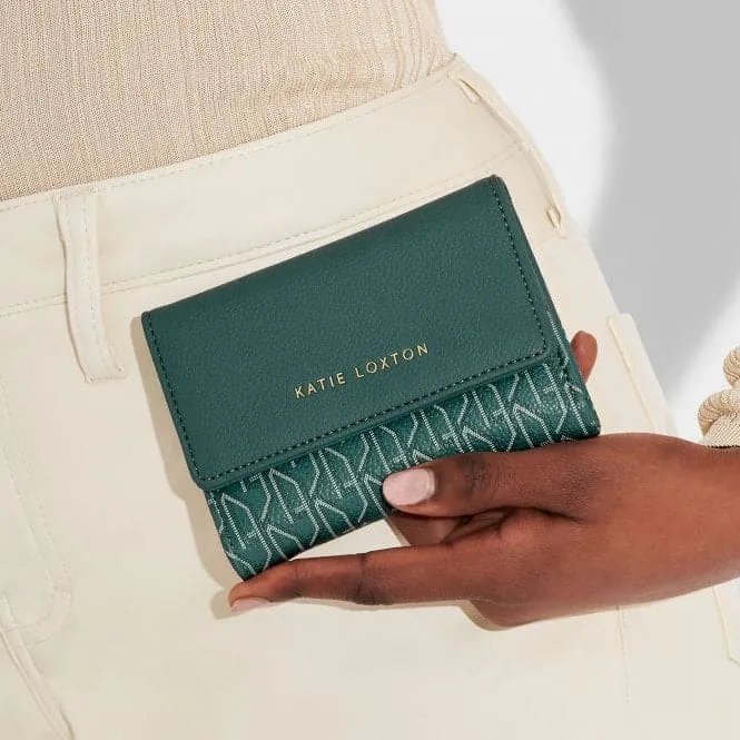 Green Signature Purse & Card Holder KLB2916