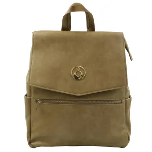 Hartley Backpack Nappy Bag - Latte