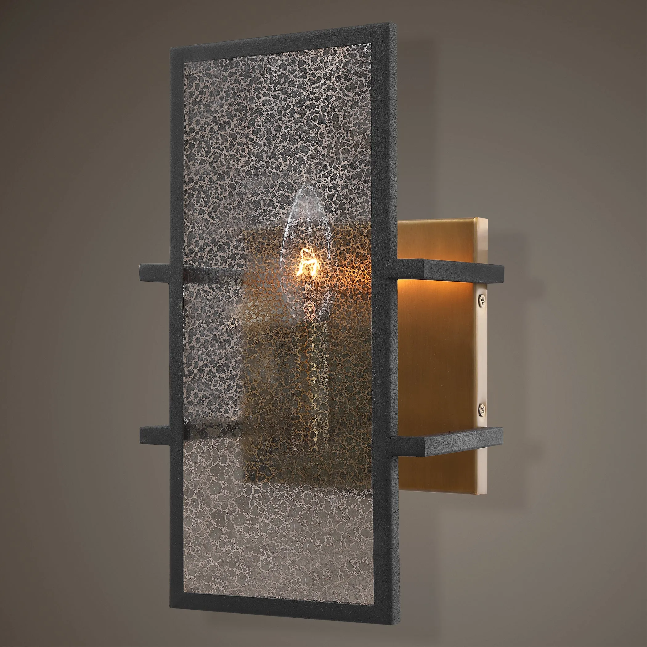Holmes 1 Light Industrial Sconce