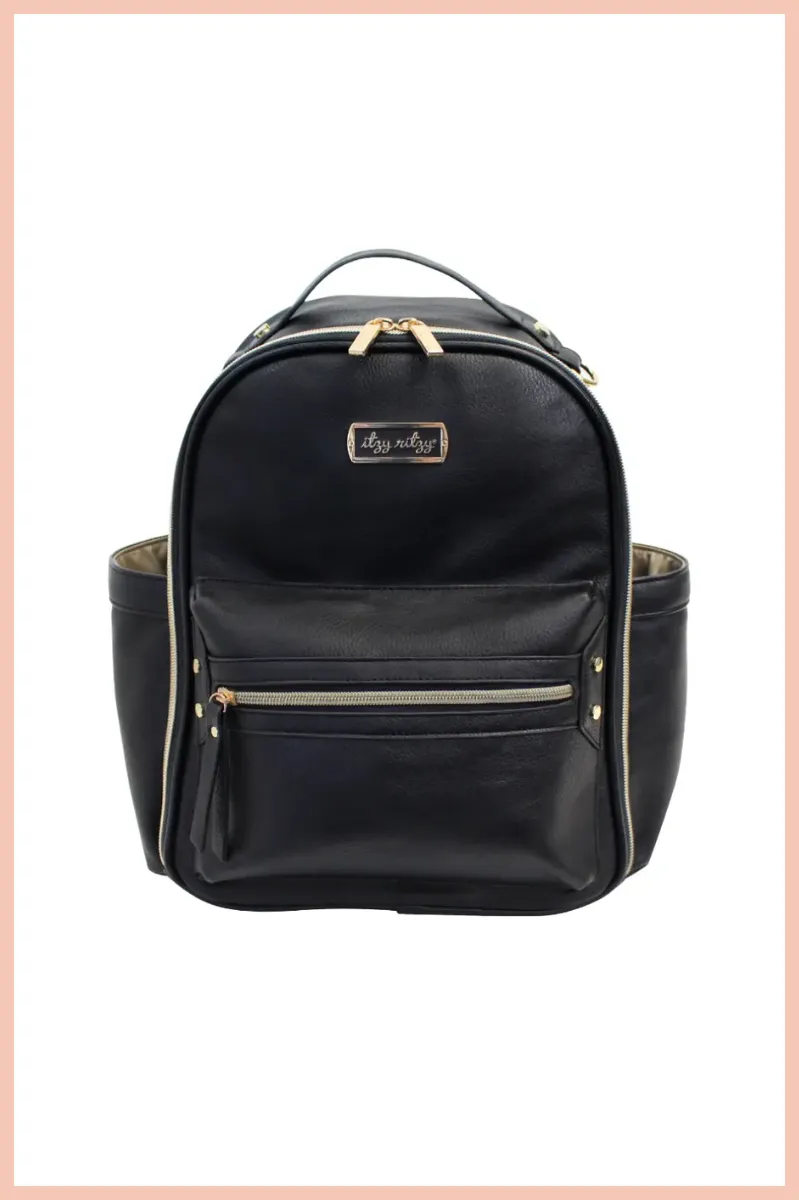 Itzy Ritzy Mini Diaper Bag | Black