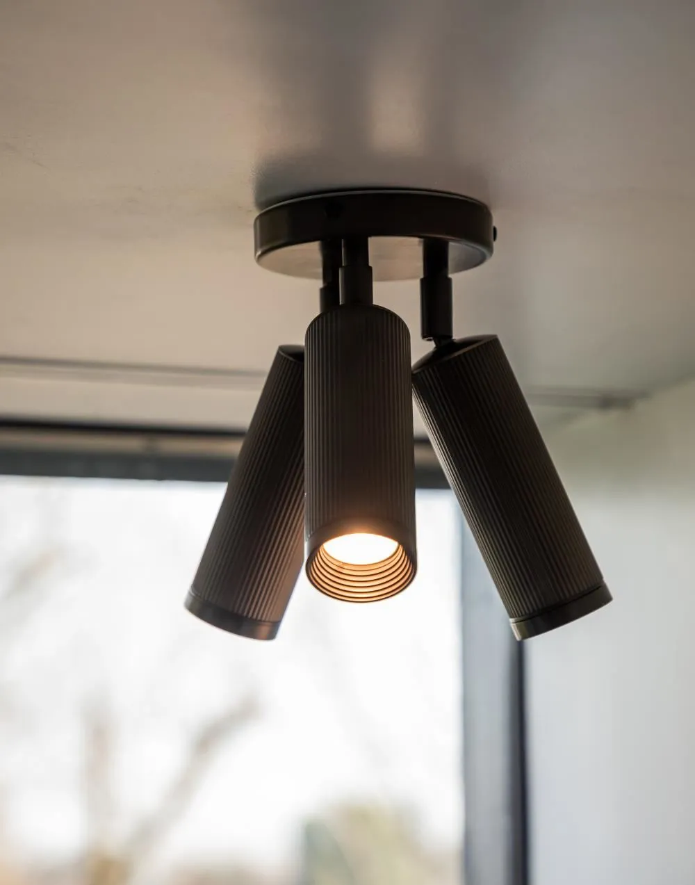 J. Adams Spot Ceiling Light - Triple