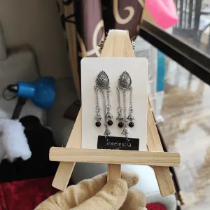 Jewelestia Midnight Cascade Earrings