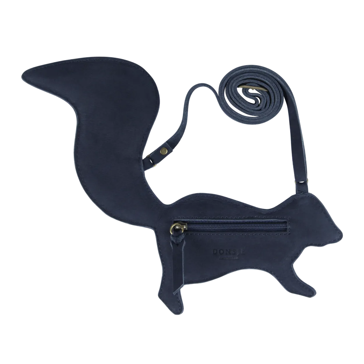 Jimp Purse | Skunk | Navy Nubuck