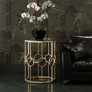 Karush Side Table (Gold)