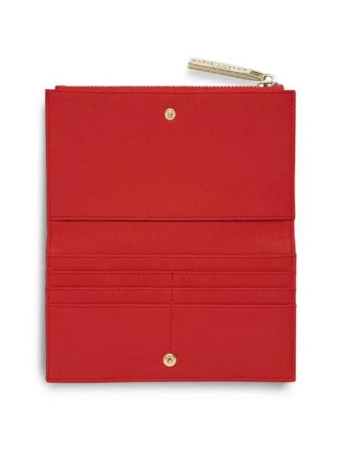 Katie Loxton T Fold Out Purse Red KLB645
