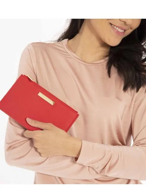 Katie Loxton T Fold Out Purse Red KLB645
