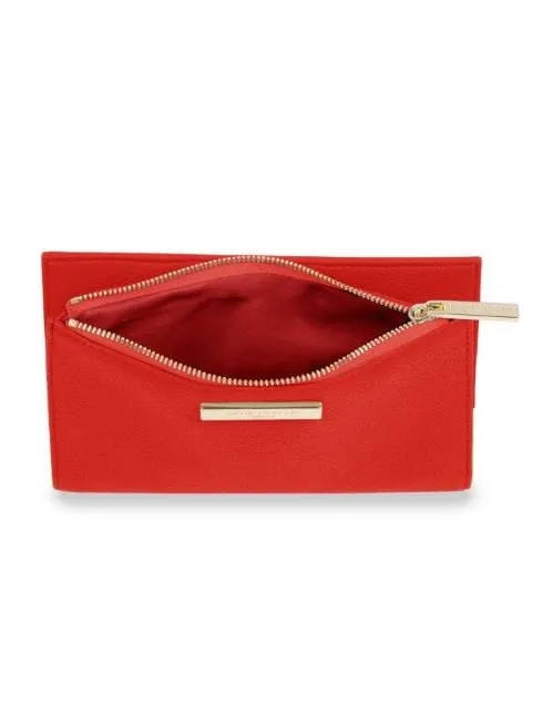 Katie Loxton T Fold Out Purse Red KLB645
