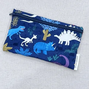 Large Glow Dino Reusable Snack Bag