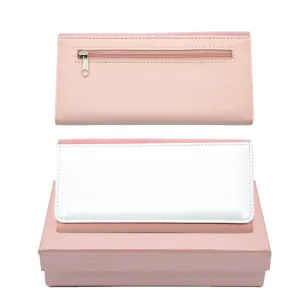 Large Leather Purse - Pink   giftbox